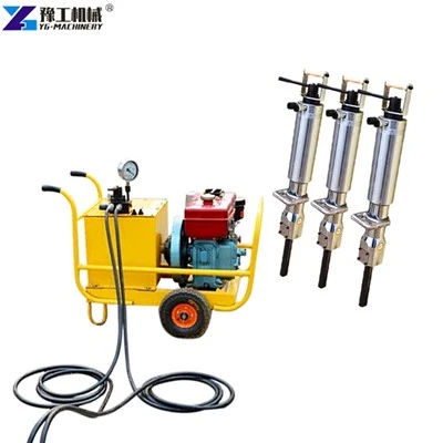 Hydraulická štiepačka betónu